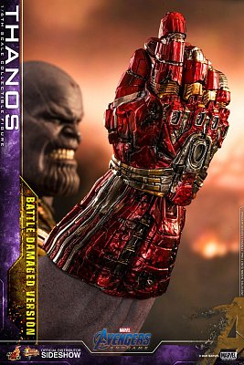 Avengers: Endgame Movie Masterpiece Akční figurka 1/6 Thanos Battle Damaged Version 42 cm